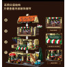 MORKMODEL MORK UrGe XMORK 20126 Pizza Shop Xếp hình lắp ráp ghép mô hình cửa hàng pizza