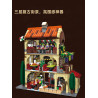 MORKMODEL MORK UrGe XMORK 20126 Pizza Shop Xếp hình lắp ráp ghép mô hình cửa hàng pizza