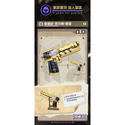 Sluban M38-B1655 Xếp hình lắp ráp ghép mô hình Hộp mù vũ khí Peace Elite Phiên bản thứ 4