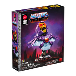 Mattel Brick Shop JNH52 Masters of the Universe Skeletor Bust Xếp hình lắp ráp ghép mô hình Cosmic He-Man: Skeletor Bust