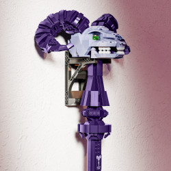 Mattel Brick Shop JNH53 Masters of the Universe Havoc Staff Xếp hình lắp ráp ghép mô hình Người khổng lồ vũ trụ: Quyền trượng của Skeletor
