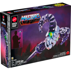 Mattel Brick Shop JNH53 Masters of the Universe Havoc Staff Xếp hình lắp ráp ghép mô hình Người khổng lồ vũ trụ: Quyền trượng của Skeletor