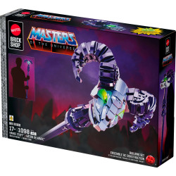 Mattel Brick Shop JNH53 Masters of the Universe Havoc Staff Xếp hình lắp ráp ghép mô hình Người khổng lồ vũ trụ: Quyền trượng của Skeletor