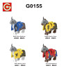 G brand G0155 G brand GH0409 G brand GH0410 G brand GH0411 G brand GH0412 Xếp hình lắp ráp ghép mô hình Mô hình nhỏ ngựa chiến 4 loại