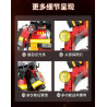 Sekensha 531001 Xếp hình lắp ráp ghép mô hình Mecha Panda số 005 Gấu trúc không sợ hãi