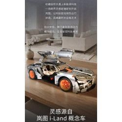 Pantasy 77017 Xếp hình lắp ráp ghép mô hình LANTU i-Land 1:10