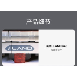 Pantasy 77017 Xếp hình lắp ráp ghép mô hình LANTU i-Land 1:10