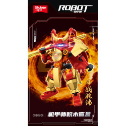 Sluban M38-B1656 Xếp hình lắp ráp ghép mô hình Hộp mù Mecha Master