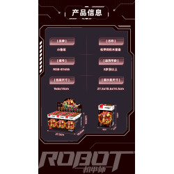 Sluban M38-B1656 Xếp hình lắp ráp ghép mô hình Hộp mù Mecha Master