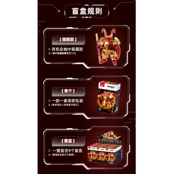Sluban M38-B1656 Xếp hình lắp ráp ghép mô hình Hộp mù Mecha Master