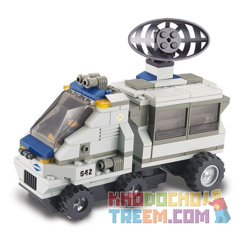 SLUBAN M38-B0198 B0198 0198 M38B0198 38-B0198 Xếp hình kiểu  SWAT SPECIAL FORCE Support Radar Van Xe Rada 198 khối