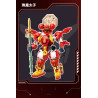 Sluban M38-B1656 Xếp hình lắp ráp ghép mô hình Hộp mù Mecha Master