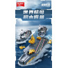 Sluban M38-B1661 Xếp hình lắp ráp ghép mô hình Hộp mù tàu sân bay thế giới