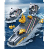 Sluban M38-B1661 Xếp hình lắp ráp ghép mô hình Hộp mù tàu sân bay thế giới