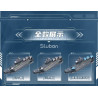Sluban M38-B1661 Xếp hình lắp ráp ghép mô hình Hộp mù tàu sân bay thế giới