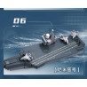 Sluban M38-B1661 Xếp hình lắp ráp ghép mô hình Hộp mù tàu sân bay thế giới