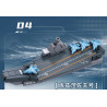 Sluban M38-B1661 Xếp hình lắp ráp ghép mô hình Hộp mù tàu sân bay thế giới