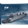 Sluban M38-B1661 Xếp hình lắp ráp ghép mô hình Hộp mù tàu sân bay thế giới
