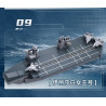 Sluban M38-B1661 Xếp hình lắp ráp ghép mô hình Hộp mù tàu sân bay thế giới