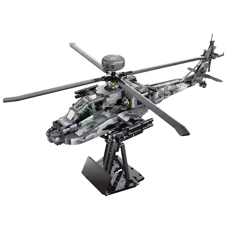double height 60549 Embrace The Velocity Xếp hình lắp ráp ghép mô hình pháo hạm