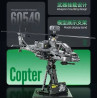 double height 60549 Embrace The Velocity Xếp hình lắp ráp ghép mô hình pháo hạm