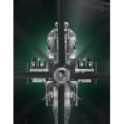double height 60549 Embrace The Velocity Xếp hình lắp ráp ghép mô hình pháo hạm