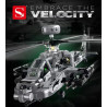 double height 60549 Embrace The Velocity Xếp hình lắp ráp ghép mô hình pháo hạm