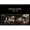 12GO 97060 Jagdtiger Xếp hình lắp ráp ghép mô hình Pháo chống tăng Jagdtiger 1:28