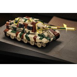 12GO 97060 Jagdtiger Xếp hình lắp ráp ghép mô hình Pháo chống tăng Jagdtiger 1:28