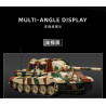 12GO 97060 Jagdtiger Xếp hình lắp ráp ghép mô hình Pháo chống tăng Jagdtiger 1:28