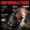 EIKEE Y15017 Xếp hình lắp ráp ghép mô hình Động cơ Ferrari V12