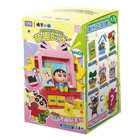 Gekkosha 803402 Xếp hình lắp ráp ghép mô hình Crayon Shin-chan: Thời gian dễ thương