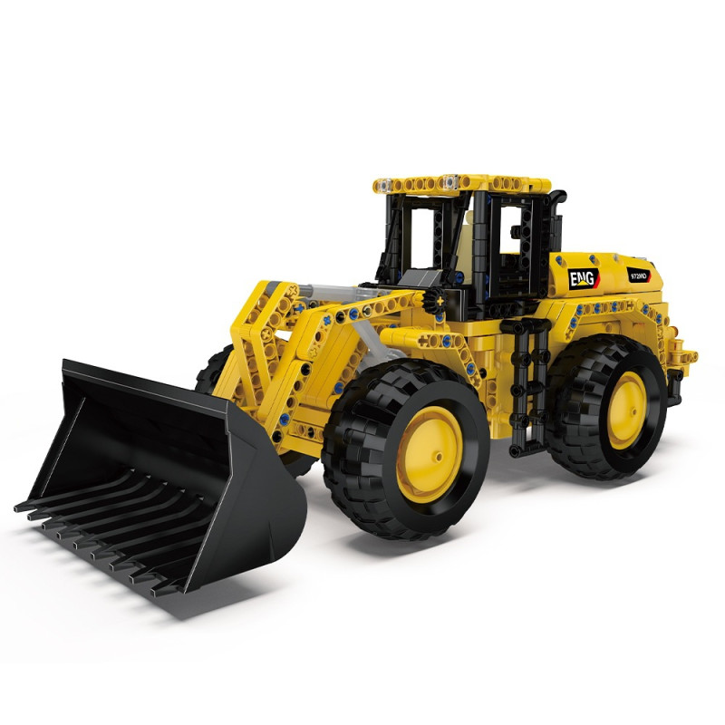 MouldKing 17084 972M Wheel Loader Xếp hình lắp ráp ghép mô hình Máy xúc lật Model 972M