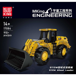 MouldKing 17084 972M Wheel Loader Xếp hình lắp ráp ghép mô hình Máy xúc lật Model 972M