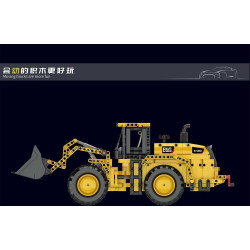 MouldKing 17084 972M Wheel Loader Xếp hình lắp ráp ghép mô hình Máy xúc lật Model 972M