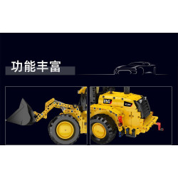 MouldKing 17084 972M Wheel Loader Xếp hình lắp ráp ghép mô hình Máy xúc lật Model 972M
