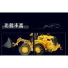 MouldKing 17084 972M Wheel Loader Xếp hình lắp ráp ghép mô hình Máy xúc lật Model 972M