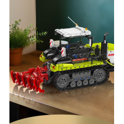 MouldKing 17093 Crawler Tractor Xếp hình lắp ráp ghép mô hình máy kéo bánh xích
