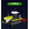 MouldKing 17093 Crawler Tractor Xếp hình lắp ráp ghép mô hình máy kéo bánh xích