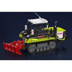 MouldKing 17093 Crawler Tractor Xếp hình lắp ráp ghép mô hình máy kéo bánh xích