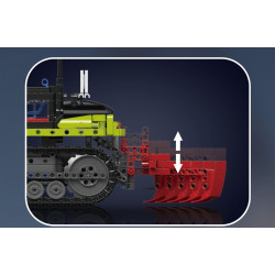 MouldKing 17093 Crawler Tractor Xếp hình lắp ráp ghép mô hình máy kéo bánh xích