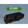 MouldKing 17093 Crawler Tractor Xếp hình lắp ráp ghép mô hình máy kéo bánh xích