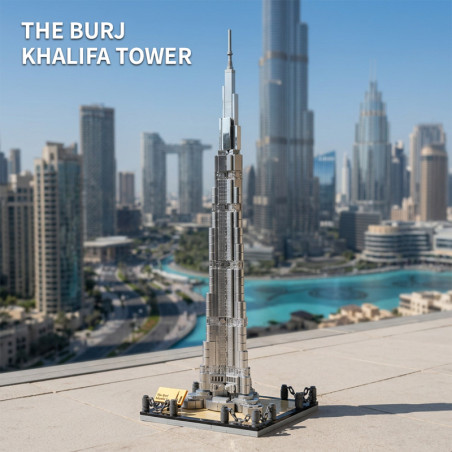 Le Yi 67019 Burj Khalifa, Dubai Xếp hình lắp ráp ghép mô hình Dubai Burj Khalifa