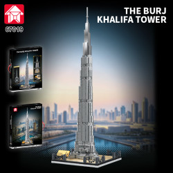 Le Yi 67019 Burj Khalifa, Dubai Xếp hình lắp ráp ghép mô hình Dubai Burj Khalifa