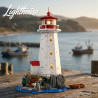 DK 6033 Xếp hình lắp ráp ghép mô hình Ngọn hải đăng Peggy's Cove, Bắc Mỹ