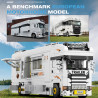 Reobrix 844 Luxury Motorhome Xếp hình lắp ráp ghép mô hình nhà xe sang trọng
