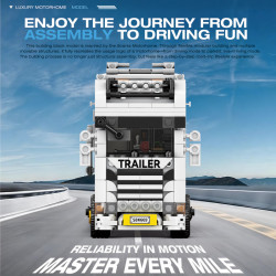 Reobrix 844 Luxury Motorhome Xếp hình lắp ráp ghép mô hình nhà xe sang trọng