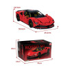 Free Tribe 66303 Xếp hình lắp ráp ghép mô hình Xe thể thao Rosso 90 1:8