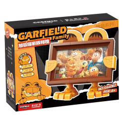 Femibox S44062 Garfield Family Xếp hình lắp ráp ghép mô hình Khung ảnh gia đình Garfield