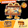 Femibox S44062 Garfield Family Xếp hình lắp ráp ghép mô hình Khung ảnh gia đình Garfield